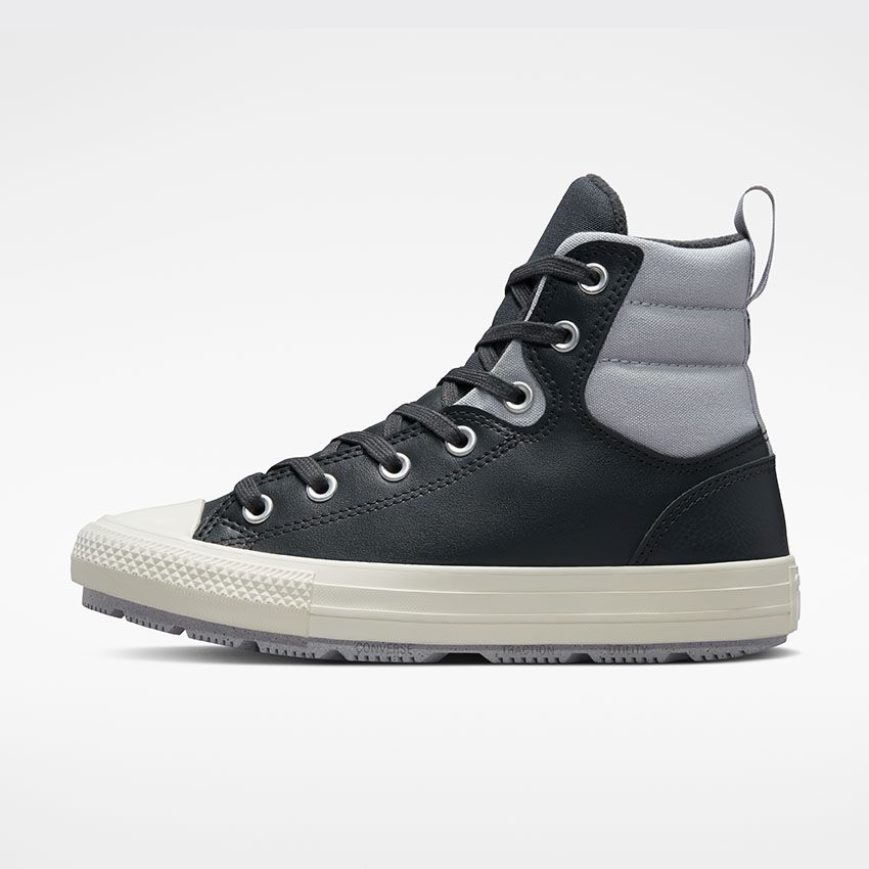 Men's Converse Chuck Taylor All Star Berkshire Counter Climate High Top Winter Boots Black | AU 1E498R